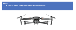 Mavic 2 Enterprise Advance has a built-in sensor