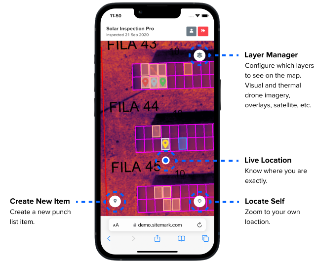 Field Link controls